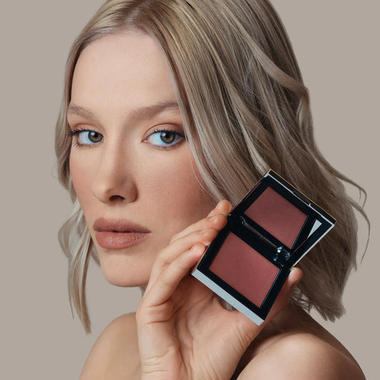 SKIN MATE BLUSH 101 FEELING YOURSELF - Nude rosato - biscotto neutro Mesauda