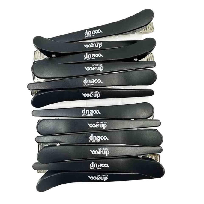 Kiepe 13002 clip in metallo-plastica lunghe 12 cm 12 pezzi
