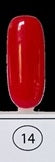14 Rosso Ciliegia GEL POLISH 7 ml FLYA NAILS