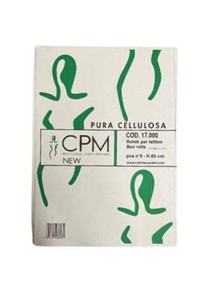 CPM Rotolo Lettino H60 2 Veli Pura Cellulosa 55 mt