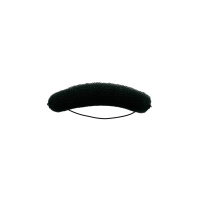 Crespo corto 18 cm - Con elastico Nero
