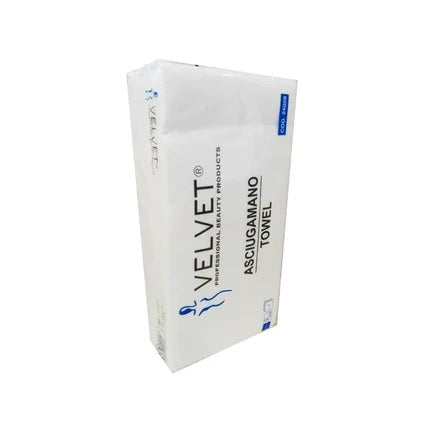 Asciugamano in Carta Secco Goffrata Velvet 100 pz 68x38 cm