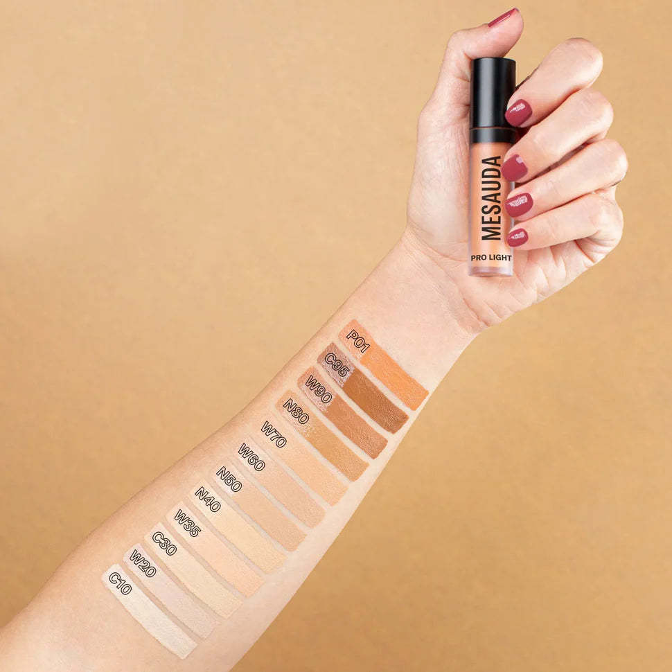 PRO LIGHT CONCEALER P01 - Arancione pescato - color correcting Mesauda