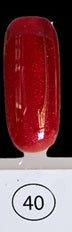 40 Rosso Rubino GEL POLISH 7 ml FLYA NAILS
