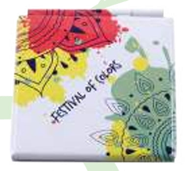 Kit specchio borsetta & mini pinza cm 6,5 decoro MANDALA 8