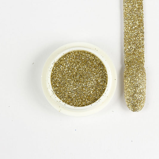 7653 Golden - Chrome Glitter Flash