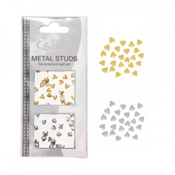 7705 7705 Heart 4 mm Borchie Metal Studs