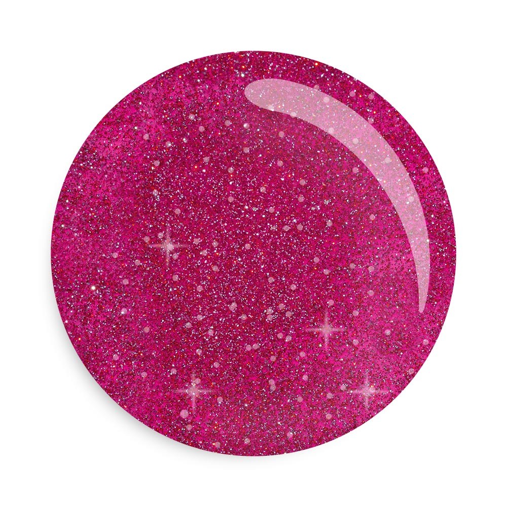 7989 Pink Glitter Flash - Smalto semipermanente 7ml