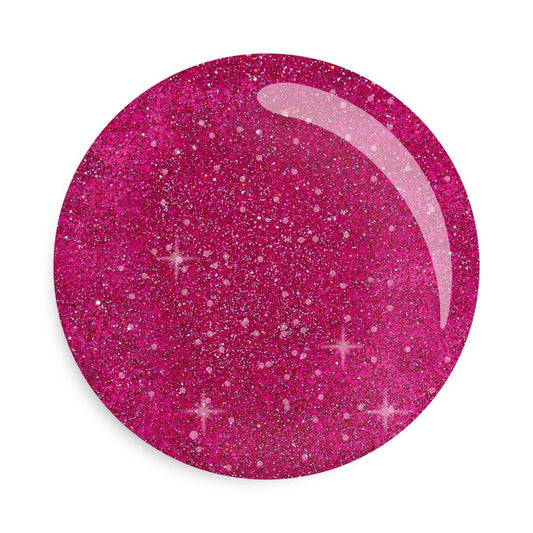 7989 Pink Glitter Flash - Smalto semipermanente 7ml