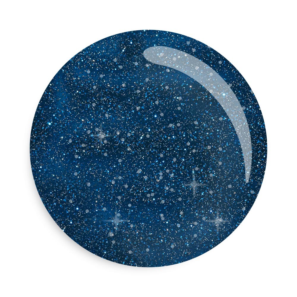 7990 Night Blue Glitter Flash - Smalto semipermanente 7ml