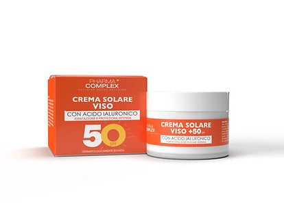 CREMA VISO SOLARE CON ACIDO IALURONICO 50 ml Pharma Complex