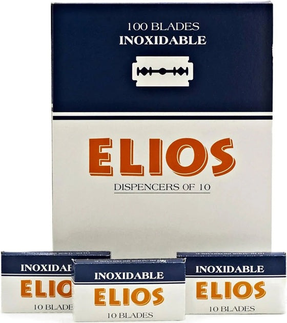 Elios Lame Per Barba Stecca Da 10 Confezioni Da 11 Lame
