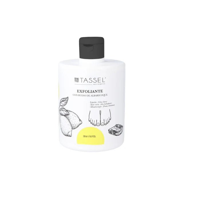 Esfoliante per Piedi con Nocciolo di Albicocca 500ml - Tassel