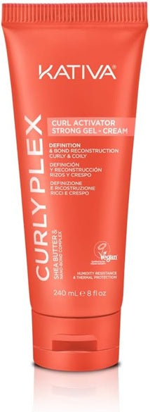 KATIVA CURLY PLEX CURL ACTIVATOR GEL CREAM 240ml
