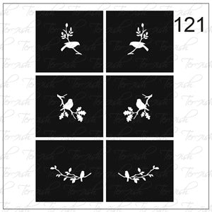 STENCIL N 121