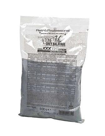 Retro professional grey balayage decolorante 9 toni 500g