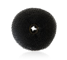 Y606/N - Ciambella acconciatura piccola bruno 8 cm