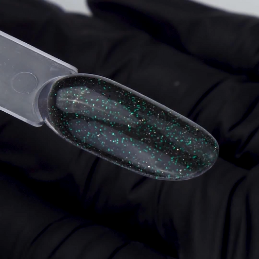 SMALTO GEL 7 ml GREEN - GLITTER FLASH