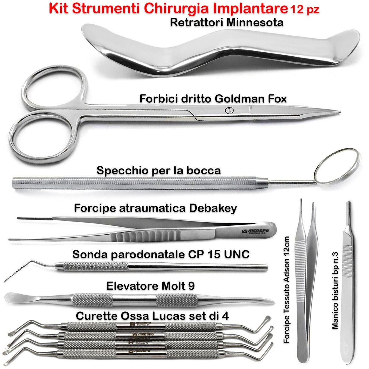 STRUMENTI IN ACCIAIO