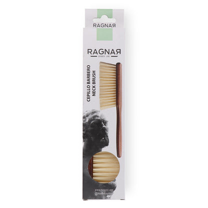 SPAZZOLA COLLO BARBIERE MANICO IN LEGNO