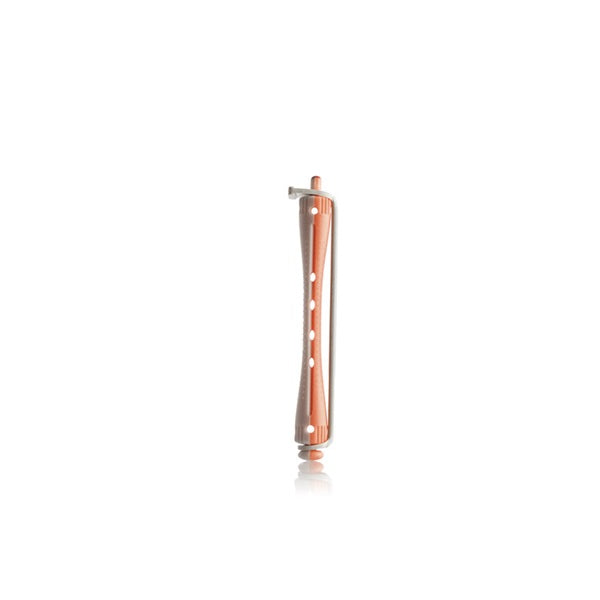 Bigodino lungo per permanente Bianco/Rosa 7 mm 12 pz
