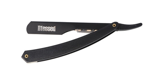 RASOIO BARBA MANICO DI PLASTICA - NERO 09170/50