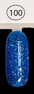 100 Blu Zaffiro Glitter GEL POLISH 7 ml FLYA NAILS