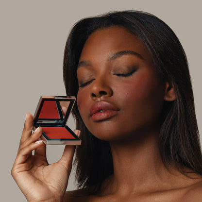 SKIN MATE BLUSH 104 SKIPS A BEAT - Rosa scuro caldo neutro Mesauda