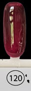 120 Bordeaux Scuro GEL POLISH  7 ml FLYA NAILS