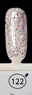 122 Argento Glitter GEL POLISH  7 ml FLYA NAILS