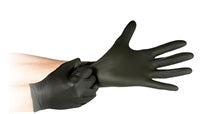 GUANTI NITRILE NERO L