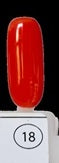 18 Arancio Sunset 7 ml GEL POLISH FLYA NAILS
