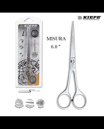 Kiepe Forbici Serie Satin 1 Filo Microdentata 6.5"