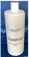 GEL TRASPARENTE  PER ULTRASUONI E LASER 1000ml VELVET