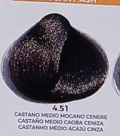 COLOR 4.51 - Castano Medio Mogano Cenere