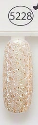 5228 Champagne Glitter GEL POLISH 7 ml FLYA NAILS