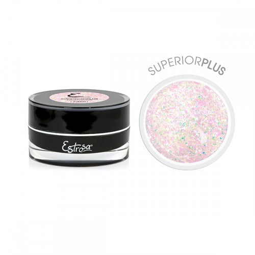 7366 Gel Super Plus "PINK flakes 15 ml