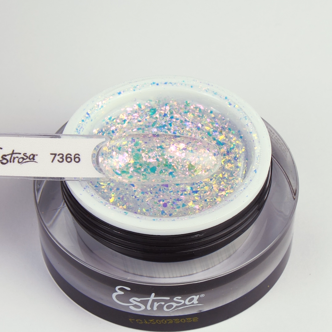 7366 Gel Super Plus "PINK flakes 15 ml