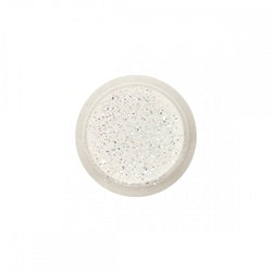 7652 White - Chrome Glitter Flash