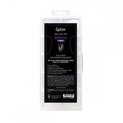 7656 Ballerina corta Nail Gel Tips Estrosa - 12 misure 240 pz