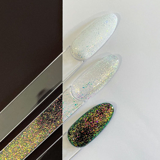 8505 Top Coat Pearl Flakes senza dispersione