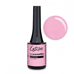 8709 Glitter Pink - Base Gel Builder Ceramika 14ml
