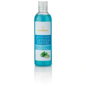 GEL RINFRESCANTE AZZURRO
CANFORA E MENTOLO
250ml