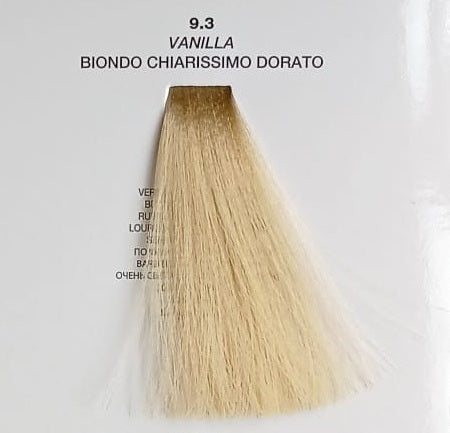 COLOR GLOSS 9.3 VANILLA biondo chiarissimo dorato 100ml