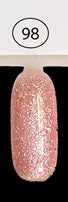 98 Oro Rosa Glitter GEL POLISH 7 ml FLYA NAILS