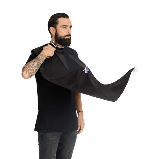 A033 - Grembiule da barba Mantella da barba con ventose