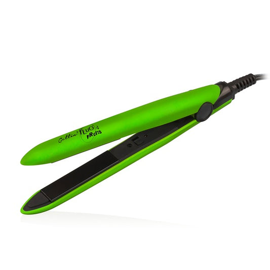 B378V - Gettin Fluo Fruits Mini Hair Straightener piastra da viaggio per capelli green apple