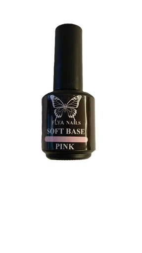 BASE SOFT Pink 15 ml FLYA NAILS