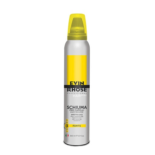 Evin Rhose Mousse Per Capelli Fissaggio Forte 3 300 ml