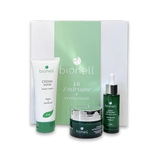 BIONELL KIT ANTIRUGHE + CREMA MANI